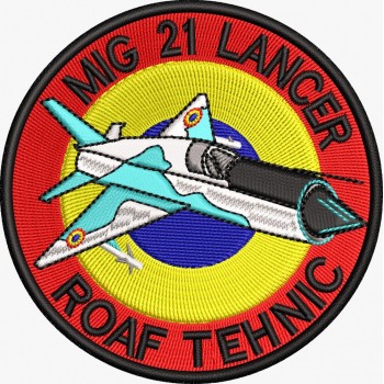 EMBLEMA MIG 21 LANCER / roaf tehnic